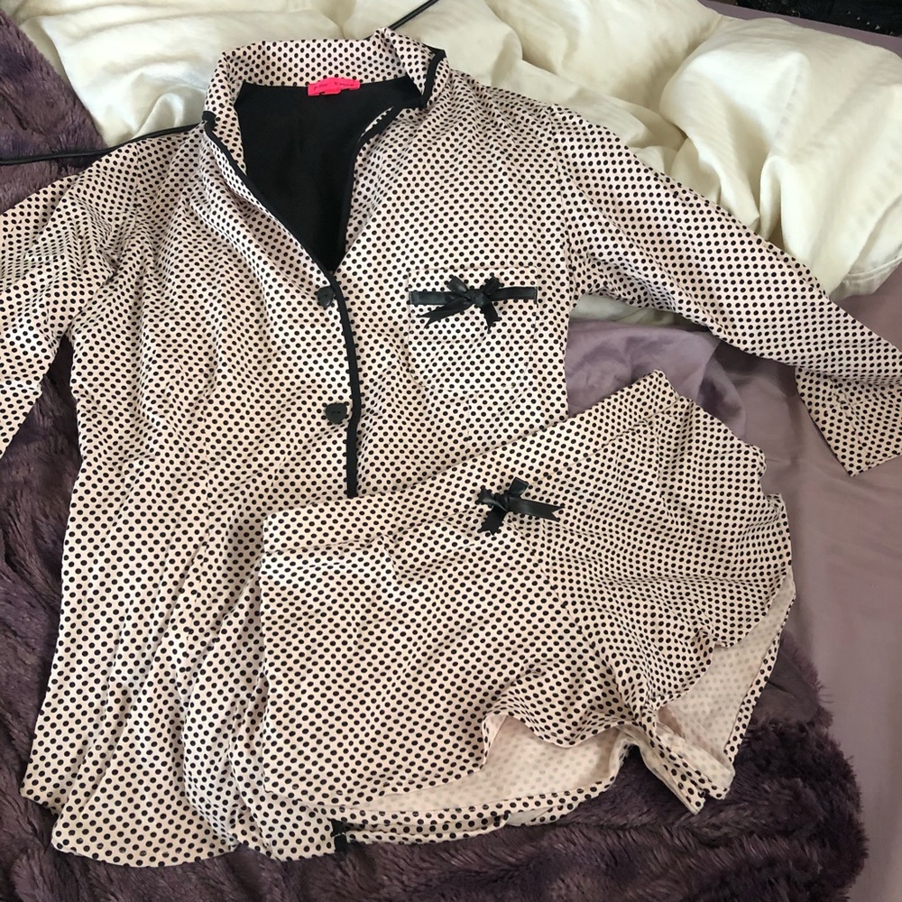 Betsey Johnson pajama set